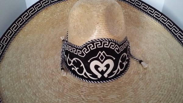 Sombrero Charro de Paja Trigo. Charro Hats