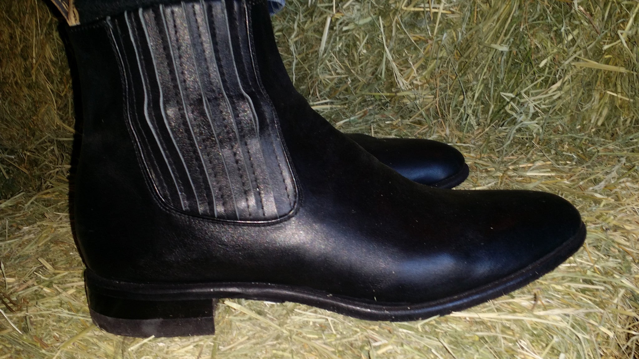 Charro color Negro . Charro Boots