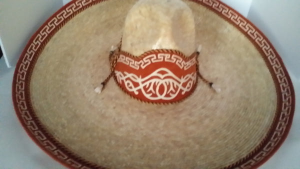 Sombrero Charro en Paja de Trigo.