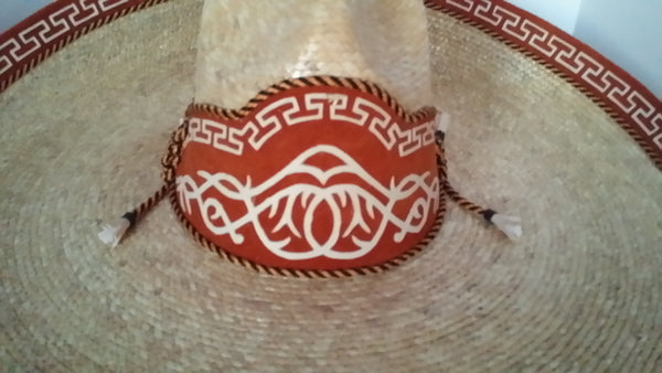 Sombrero Charro en Paja de Trigo.